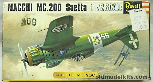 Revell 1/72 Macchi MC-200 Saetta - (MC.200), H657 plastic model kit